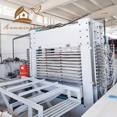 15 Layers Wood Based Panel Machinery Hot Press Veneer Machine for Making Plywood