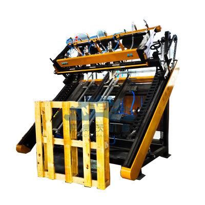 Semi-Automatic Blocks Pallet Nailing Machine with Adjustable Size