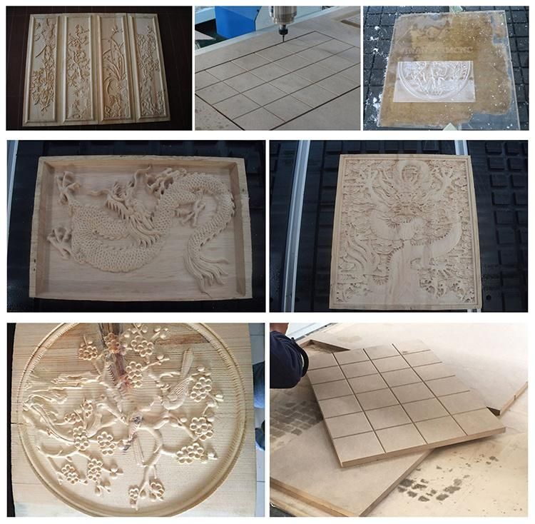 3.5kw Hsd Spindle Engraving Machine Wood CNC Router 1325