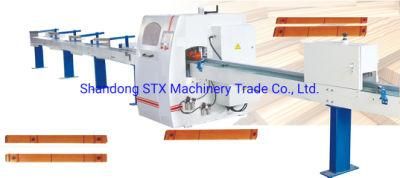 CNC Control Wood Chop Optimizing Cross Cut Saw Machine