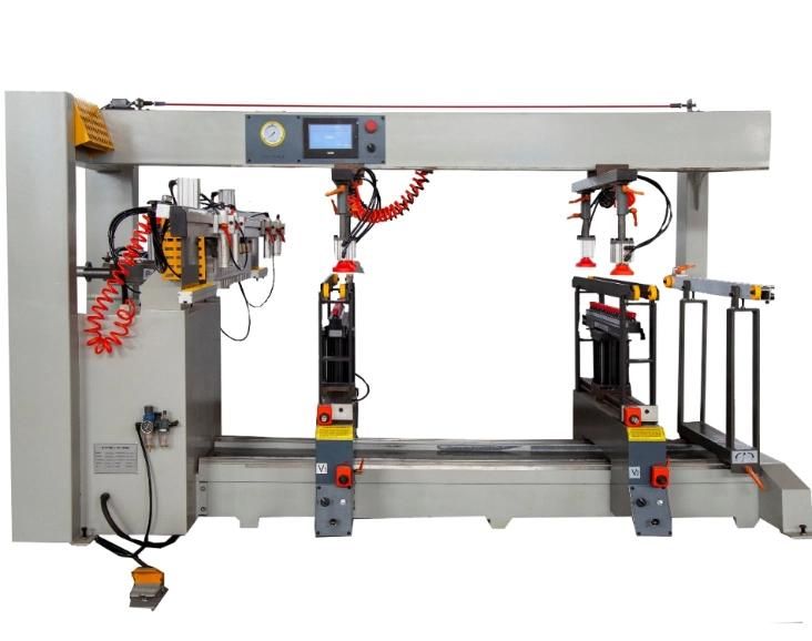 Three Line Horizontal Wood Drilling Machine with Low Price