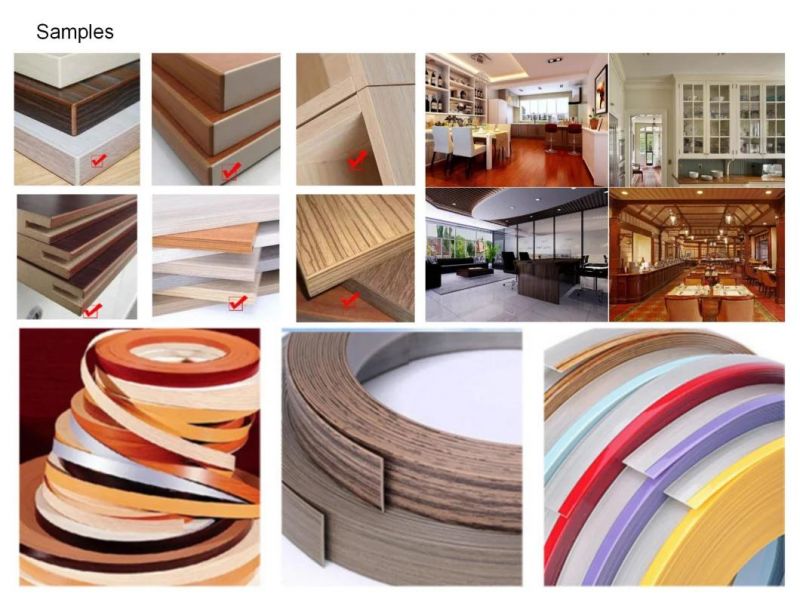 Woodworking Straight Plate Furniture Edge Banding Machine