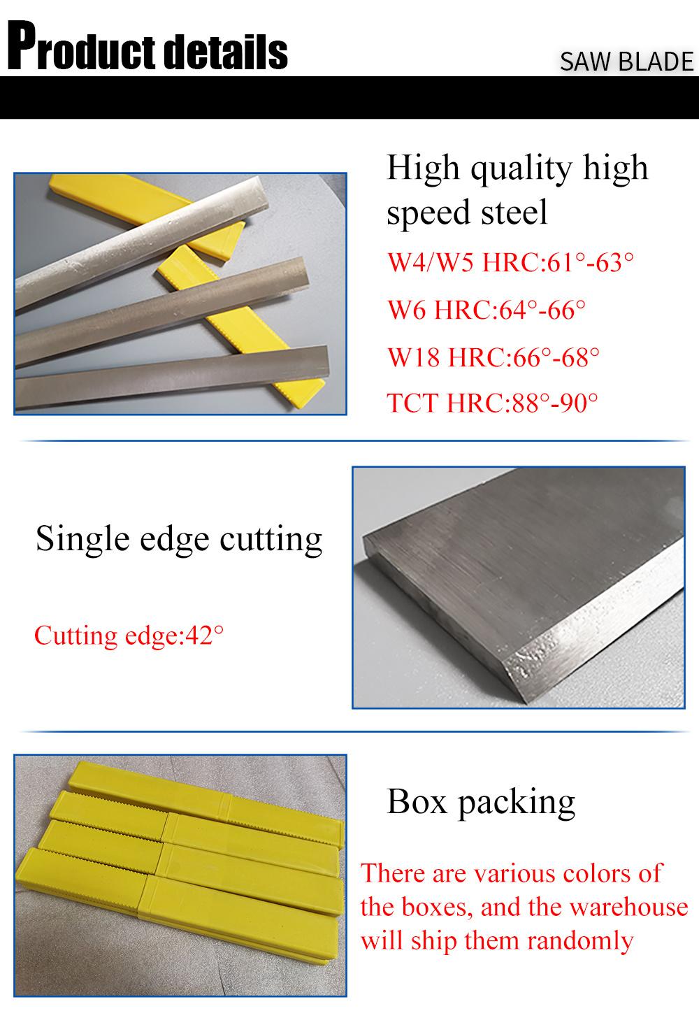 Straight Edge Flat Carpenter Blade Tungsten Steel Wood Planer Planer Blade