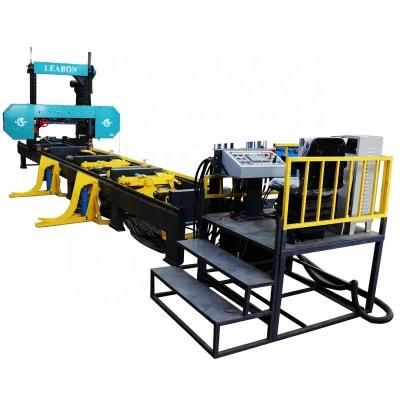 Factory Direct Automatic Horizontal Wood Sawmills Portable Horizontal Band Sawmill for Sale