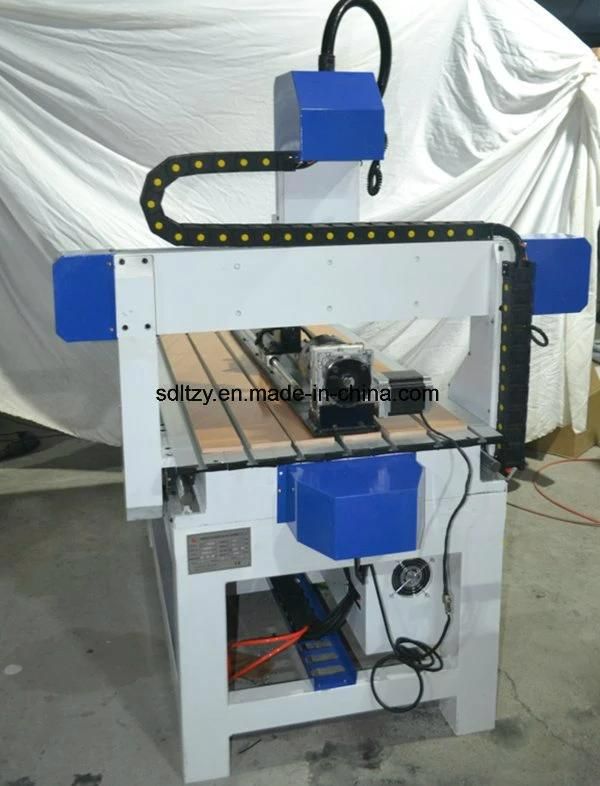 Rotary Axis Water Tank 4axis 3D 1.5kw/2.2kw/3.0kw Spinde 6090 CNC Router for Wood Aluminum Plywood