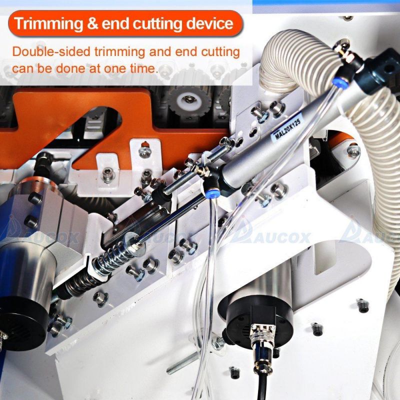 Woodworking Machinery Manual PVC Edge Banding Machine for MDF Edge Bander Trimming Machine Mini Automatic