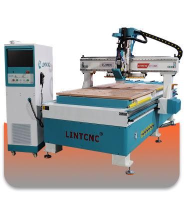Wood Furniture CNC Router with Atc 1325 1530 2030 Wood Working 3D Engraving and Carving Wooden Cabinet Machine 4 Axis CNC Router