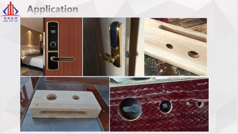 Woodworking Hole Locking Machine Slotting Machine