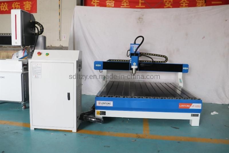 Dekstop Wood CNC Router 1212 4 Axis Wood Aluminum Cutting Milling Machine with 3.0kw Water Cooling Spindle