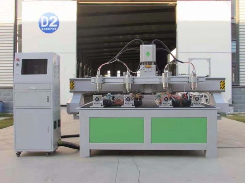 Woodworking Machine with One Drag, Two-Dimensional, Four-Axis, One Tow and Two Main Axes, Plane, Three-Dimensional, Three-Dimensional, CNC Carving Machine