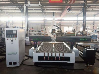 1325/1530/2030 Wood Cutting Machine Automatic Tool Change CNC Router 1325 Atc 4 Axis