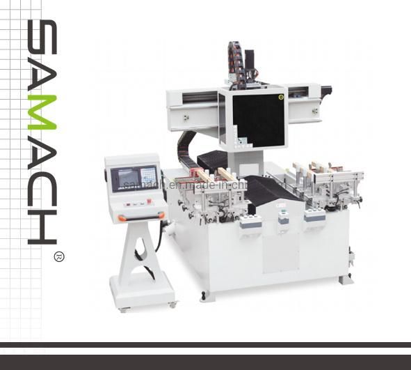 Two-Axis High Efficiency Gutter Precision Batch Processing CNC Grooving Machine