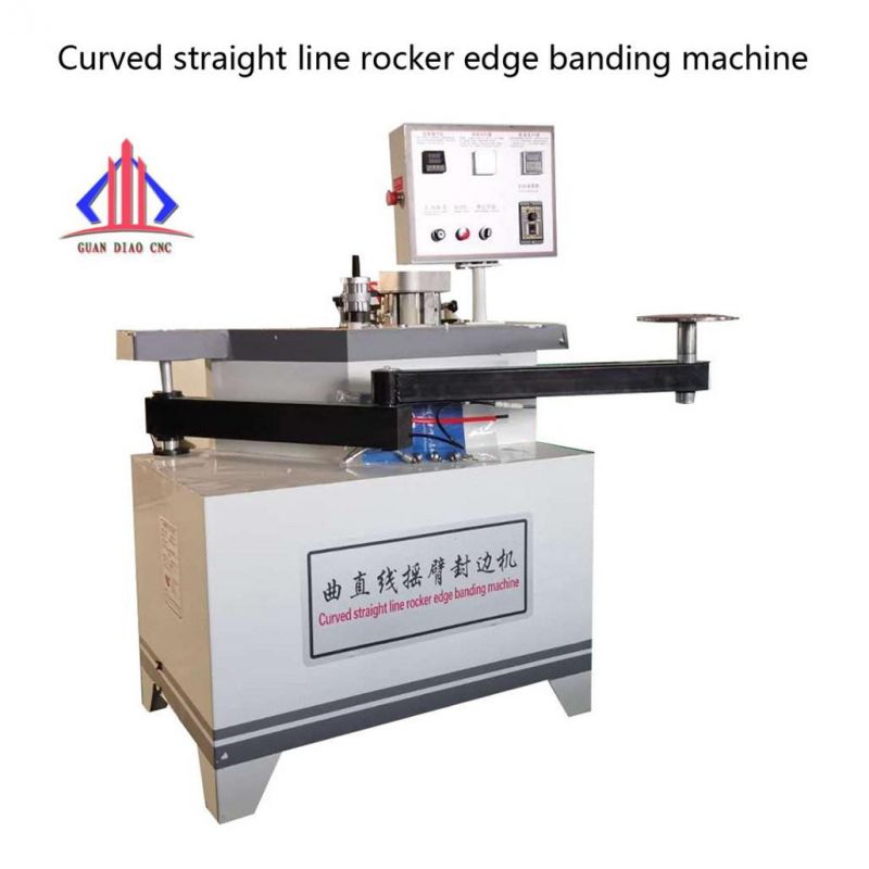 Plywood and MDF Machine Curved Straight Line Rocker Edge Banding Machine