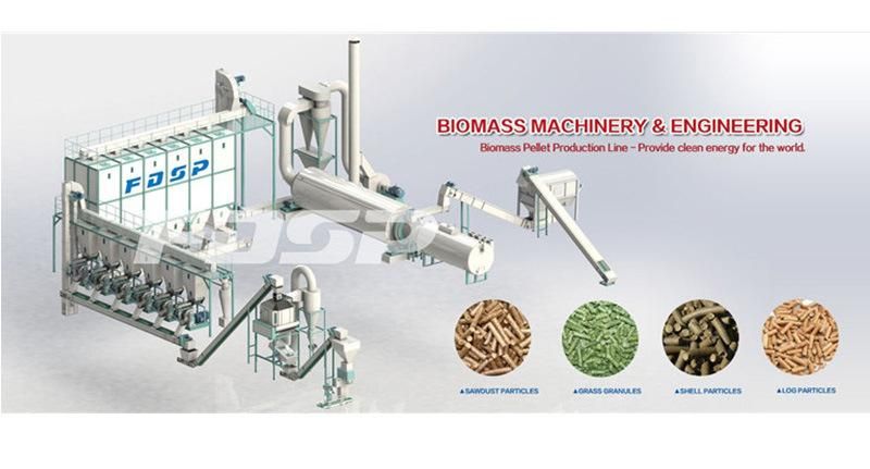 Mini Vertical Biomass Pellet Mill Straw Pellet Machine with Small-Capacity