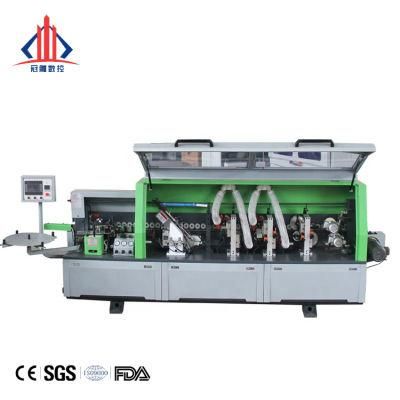 MDF/ Particle Board/ Plywood/ Wood Automatic Edge Banding Machine with Gluing/End Cutting/Trimming/Scrapping/Buffing