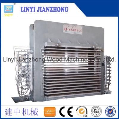 Customed Machinery Plywood Hot Press Machine From Linyi Jianzhong with CE
