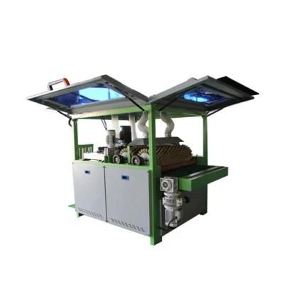 Wood Panel Board Fixed Table Sealer Sander with Polishing Roller