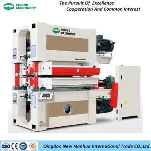 RP Type Two Heads Double-Side Thickness Calibrating Belt Wood Sander