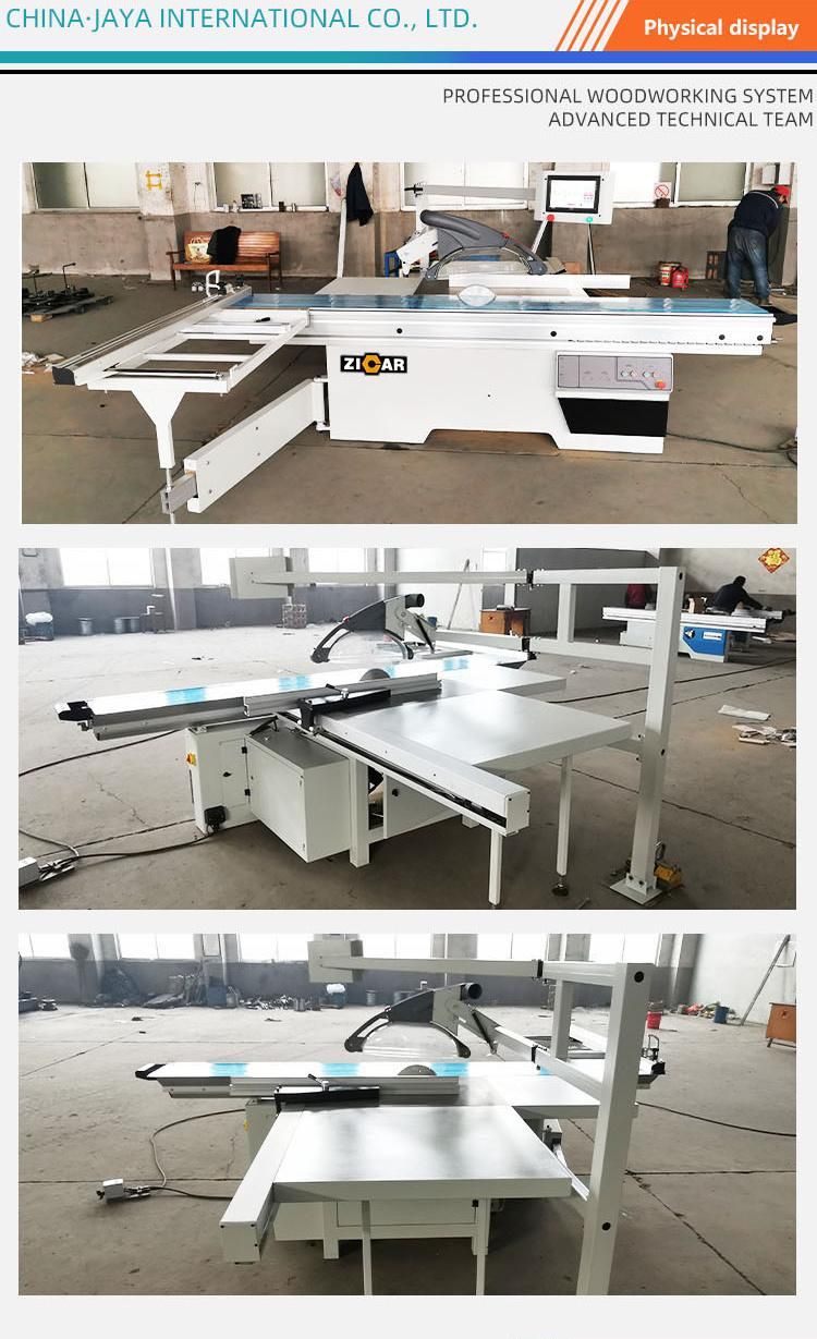 ZICAR Wood Cutting Machine 3200 mm Precision CNC Panel Saw