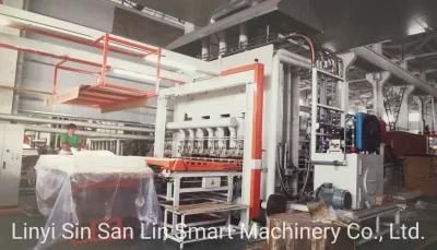 Short Cycle Veneer Hot Press Machine for Panel Making