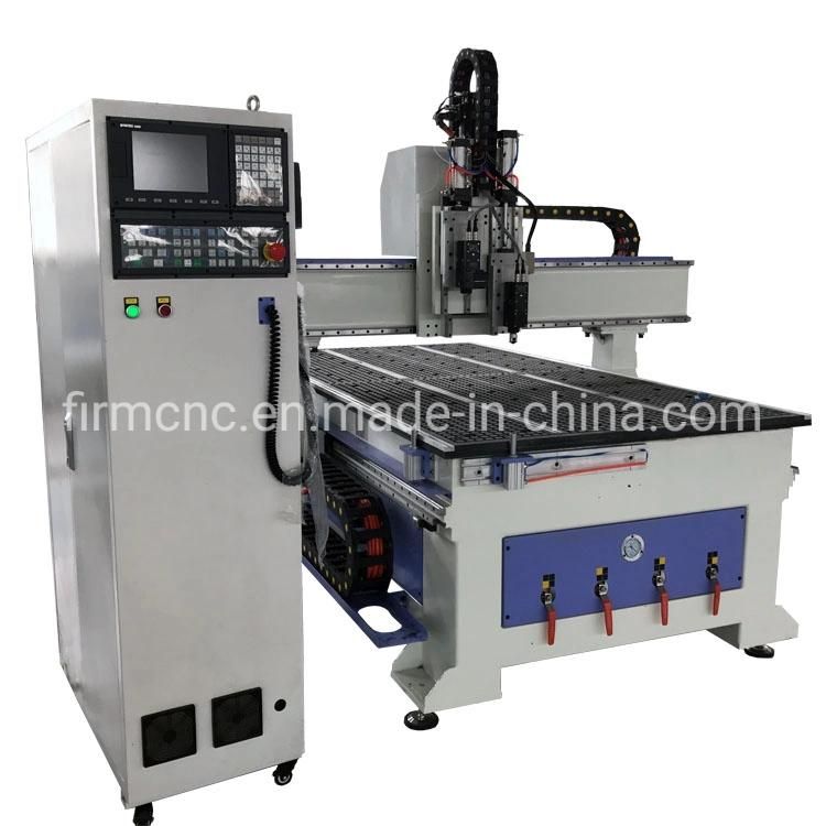 Atc CNC Oscillating Knife Leather Cardboard Carton Cutting Router Machine