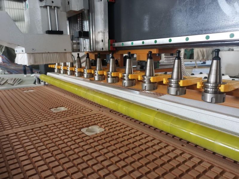 Wholesale High Quality Row Type Tool Changer Atc Woodeorking Engraving Machine