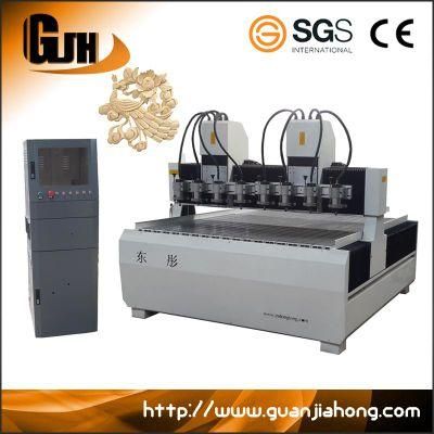 Multi-Spindle Woodworking CNC Engraving Machine, Wood, Metal, Stone, CNC Router Machine