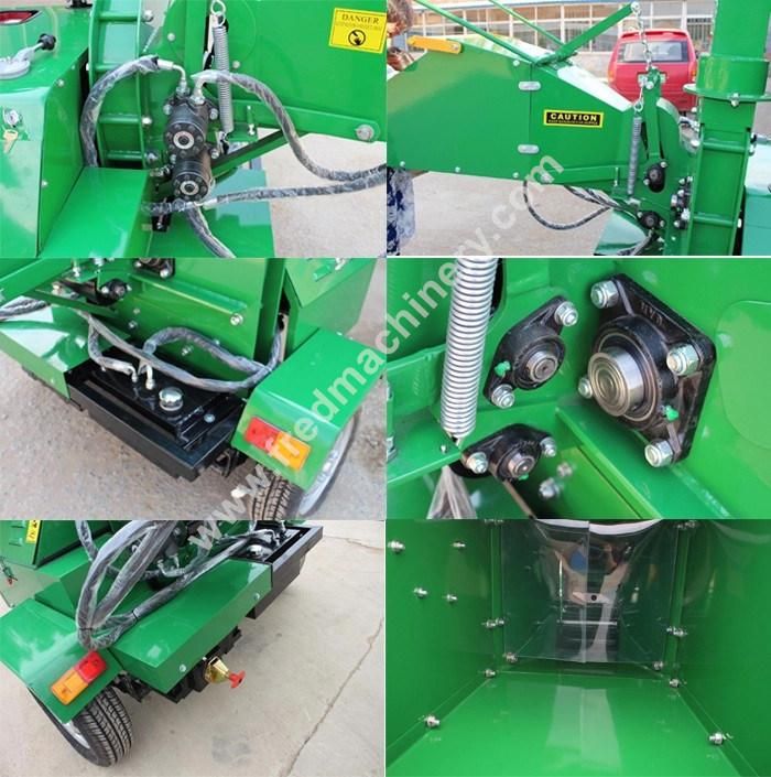 Disc-Operated Wood Grinder Electric Start Cutting Machine Dh-40 Forestry Crusher