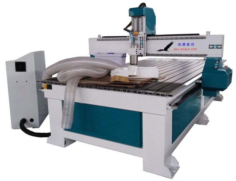 1325 CNC Woodowrking Router Machine with Horizontal Spindle for Drilling Side Hole