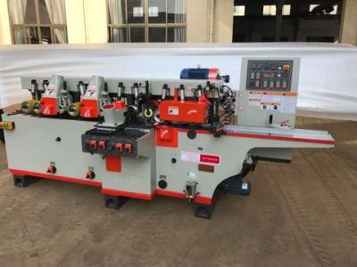 Woodworking Machinery Bamboo Planer Machine 4 Spindles Four Side Moulder Price for Sale