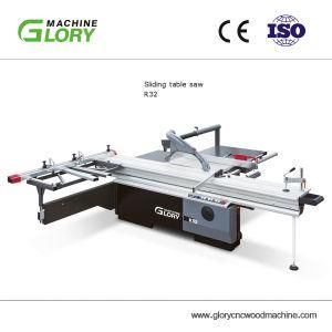 High Precision Sliding Table Saw with Scoring Saw