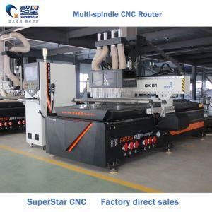 Multi Head Wood Engraver/Wood CNC Router Hqd High Power Spindle Professional Manufacturer