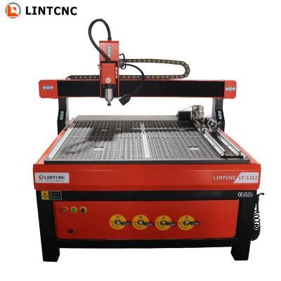 Wood CNC Router Machinery 4 Axis Tool CNC Engraving Machines 6090 1212 1218 1325 CNC Router with 2.2kw 3.0kw Spindle for Aluminum