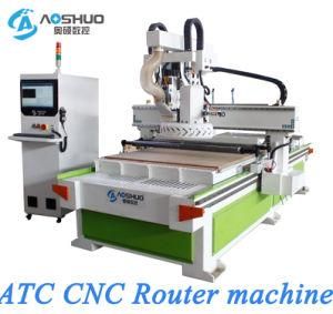 1325 3D Wood Cutting Machine Woodworking Machinery with Linear or Carousel Tool Changer
