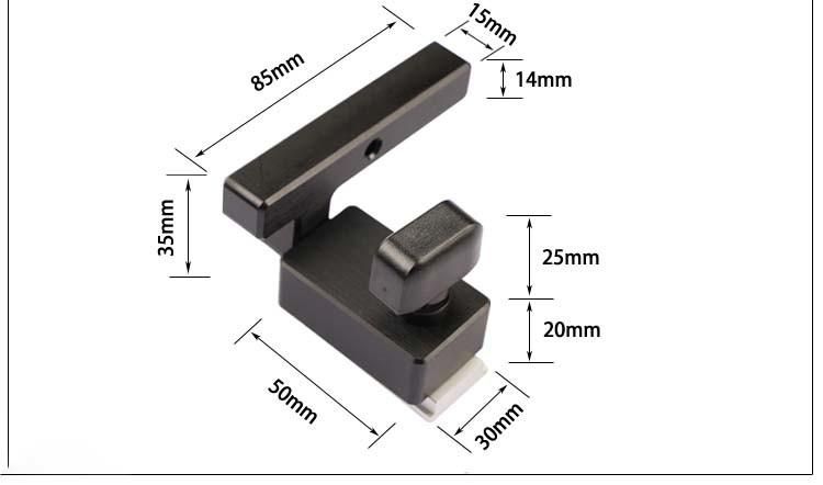 Woodworking Chute Retrofit Limit Woodworking Slider Chute Limit Flip