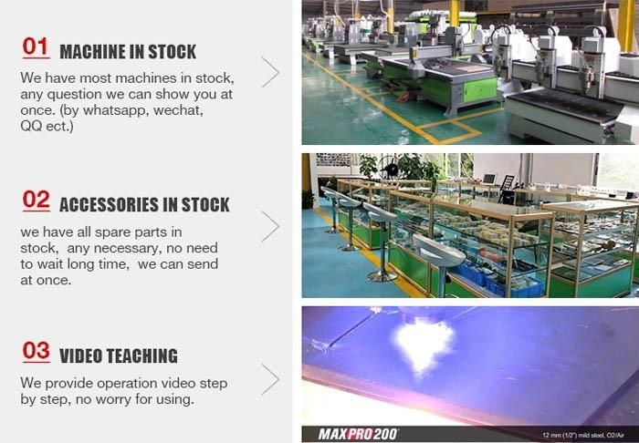 Three Heads Wooden Furniture Woodworking 1325 CNC Router
