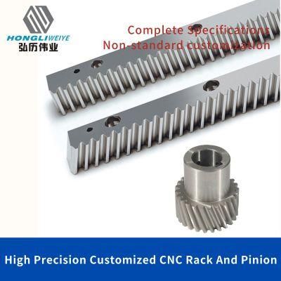 High Quality DIN7 Stock M2 24*24*1000mm Helical Gear Rack