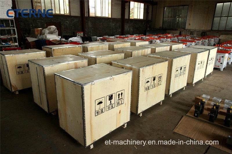 Cabinet Kitchen Cupboard Edge Banding Double Trimming Machine with Slotting (ET-360YCC)