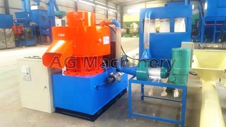 Complete 1t/H Wood Sawdust Biomass Pellet Machine Line Sawdust Pellet Production Line