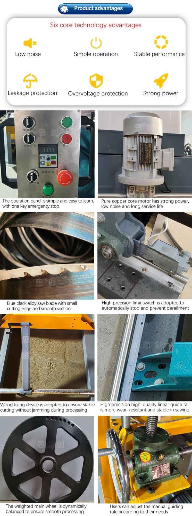 Diesel Engine Horizontal Portable Sawmill/Timber Log Band Saw Machines