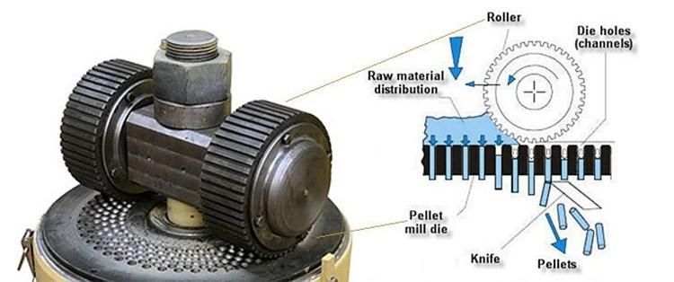 Flat Die Wood Pellet Mill Wood Pellet Making Machine with CE