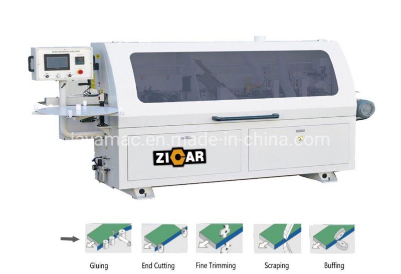 ZICAR combined with 5 functions automatic edge banding machine MF50G