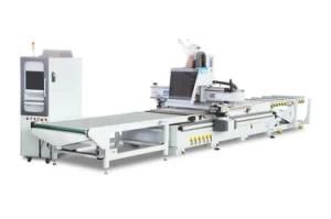 4X8 FT CNC Router Furniture Engraving Cutting Machine Feeding and out Feeding