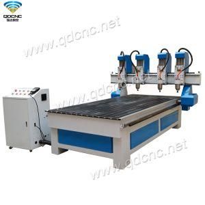 4 Axis CNC Artificial Stone Carving Router Qd-1325-4 New Special
