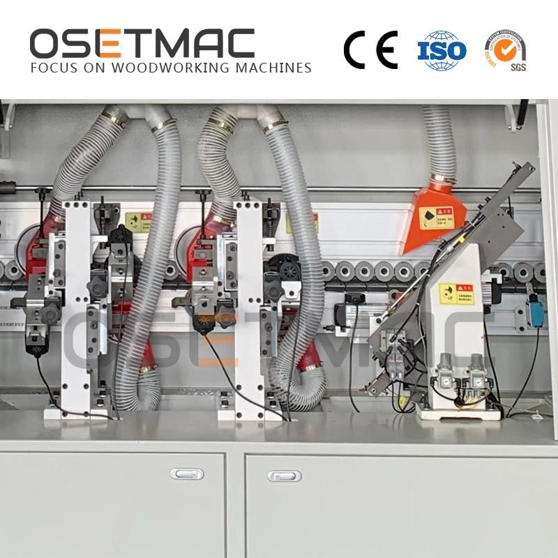 Osetmac Economic Edge Banding Machine Sys-468 with Cornor Rounding Woodworking Fully Auto Automatic Cheap 3mm CNC PUR Through Feed Linear Multifunction Door Wo