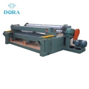 Wood Veneer Making Machine Spindle Less Rotary Log Peeling Cutting