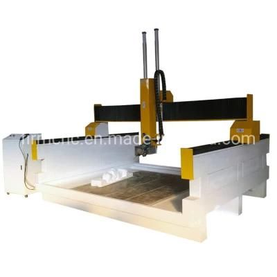 Woodworking Cutting Carving Engraving Machine 4 Axis CNC Router for Foam Buddha