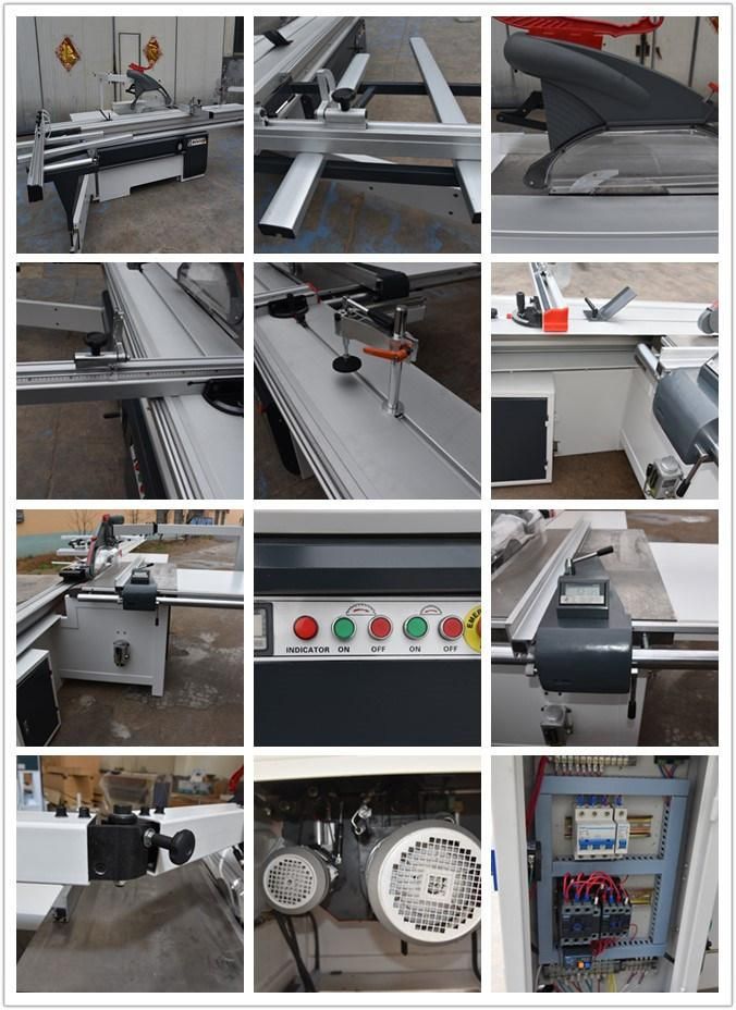 Sliding Table Panel Saw Wood Cutting Panel Saw Machine for MDF ABS Board Ce Standard
