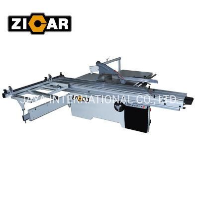 ZICAR woodworking wood 1600mm/3200mm 45 degree automatic sliding table panel saw machine