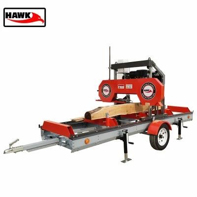 Wood Cutting Machine Horizontal Bandsaw Sawmill Portable Sawmill